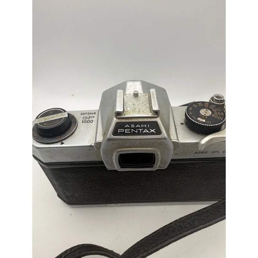 Honeywell Pentax SP 1000 35mm SLR Film Camera with SMC Takumar 55mm f2 Lens